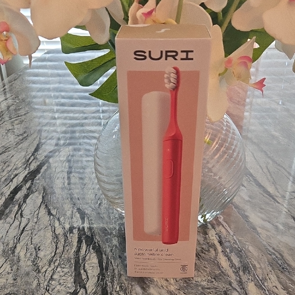 SURI Red Electric Toothbrush